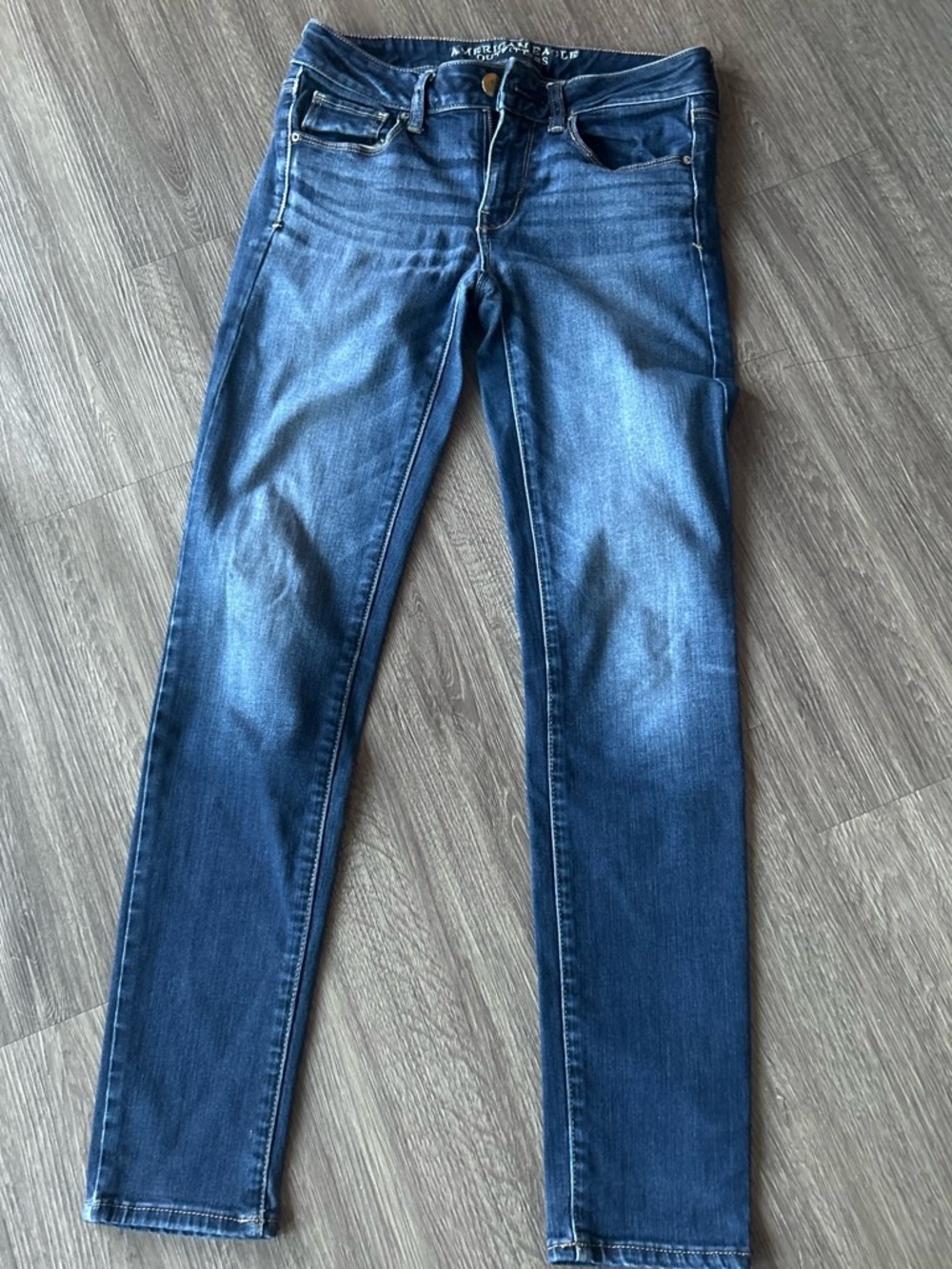 American Eagle Outfitters Women’s Skinny Jeans - Blue Wash